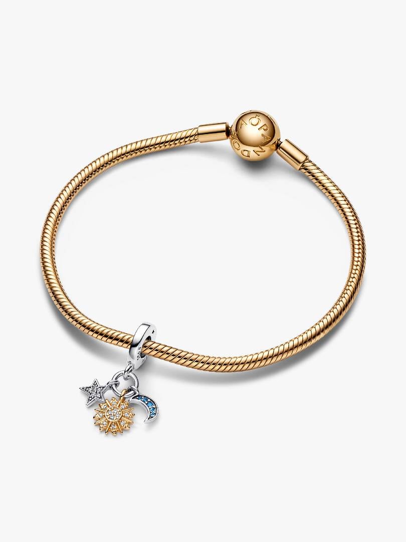 Pandora Charm Pendente Stella, Sole e Luna 762676C01