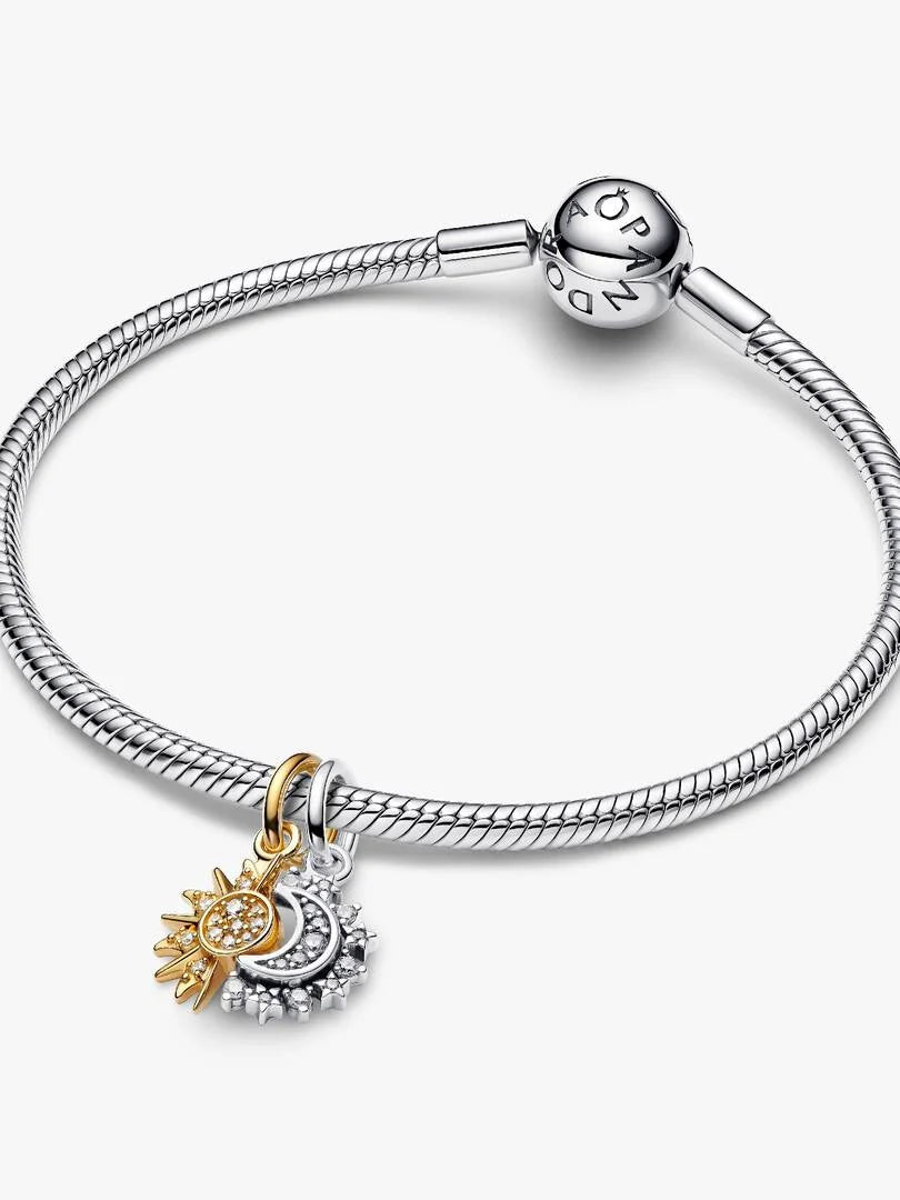 Pandora Charm Pendente Sole e Luna Divisibile 763585C01