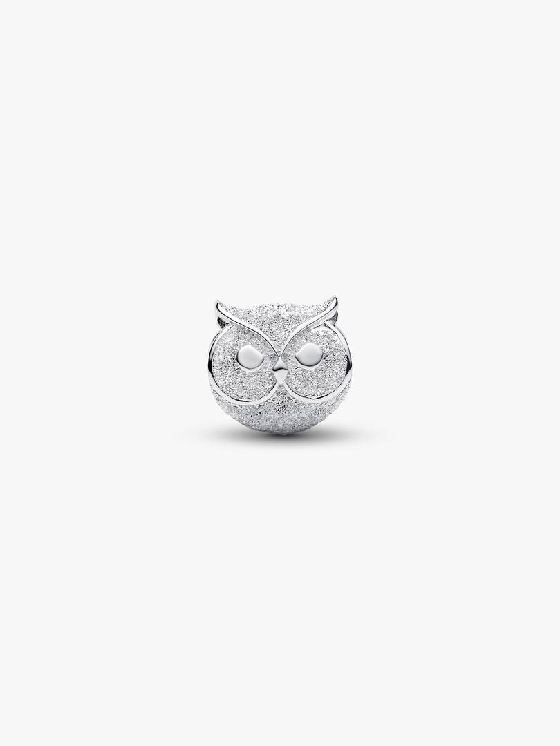 Pandora Mini Charm Gufo effetto diamantato 794525C00