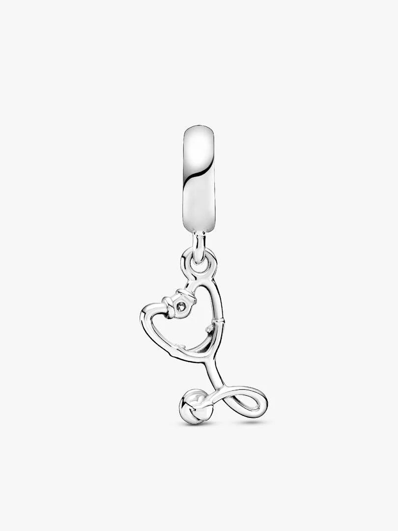 Pandora Charm Pendente Stetoscopio Cuore 799072C01