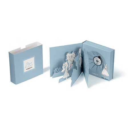 Anello Trilogy Comete in oro bianco e diamanti naturali ANB 2731