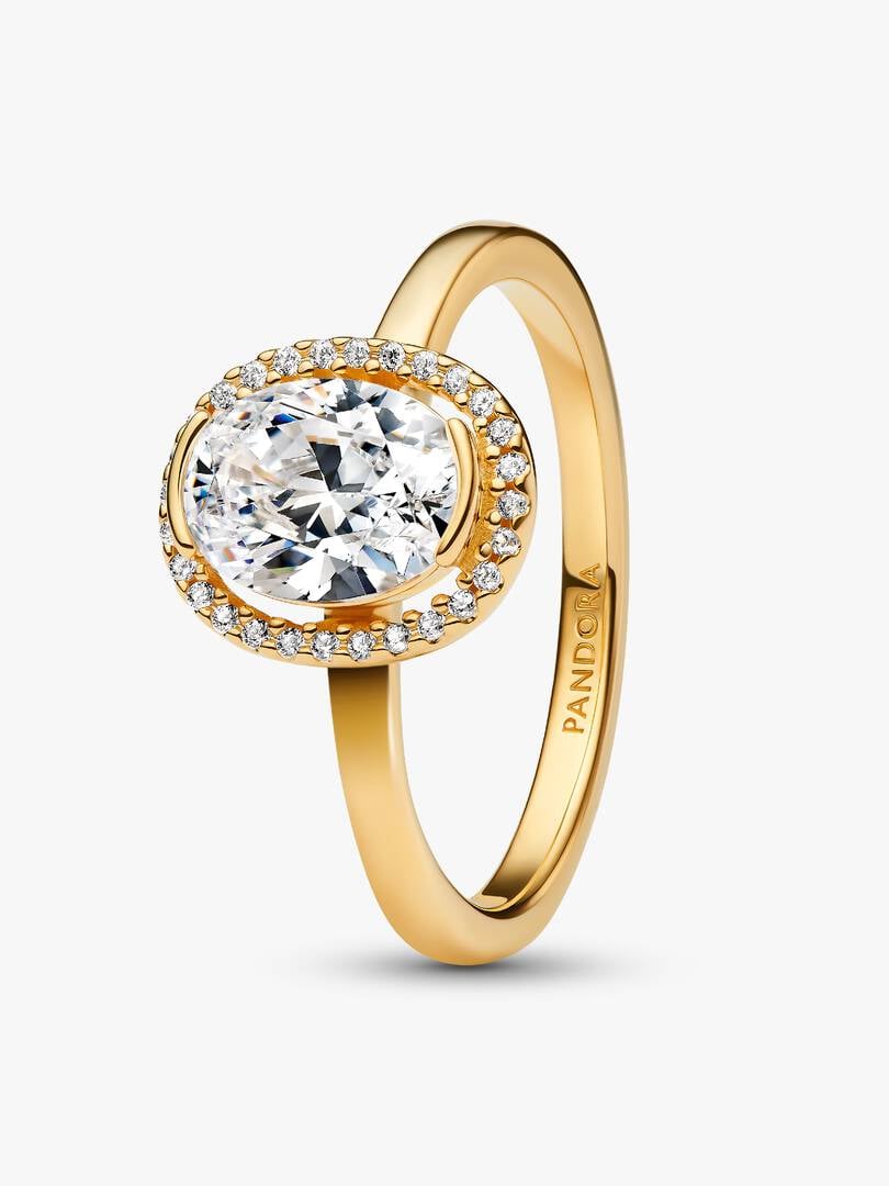 Pandora Anello Punto Luce Ovale 163802C01