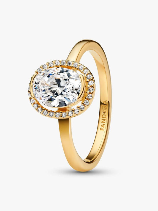 Pandora Anello Punto Luce Ovale 163802C01