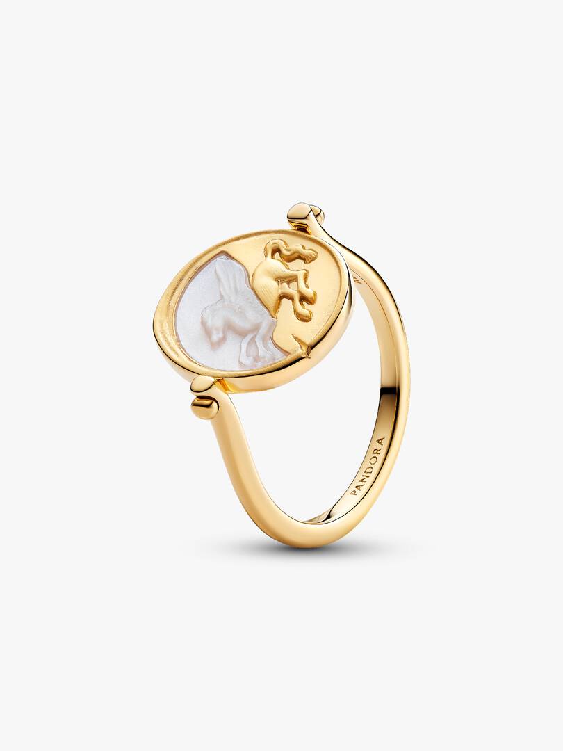 Anello Medallion Pegaso "Ex Animo" Reversibile 164812C01