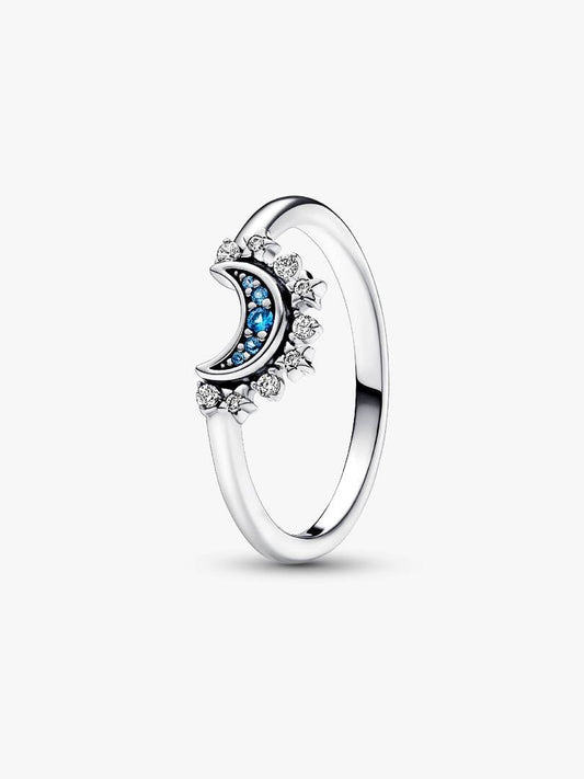 Panora Anello Luna Pietre Blu 192675C01