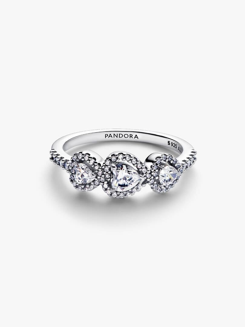 Pandora Anello Tre Cuori 194413C01