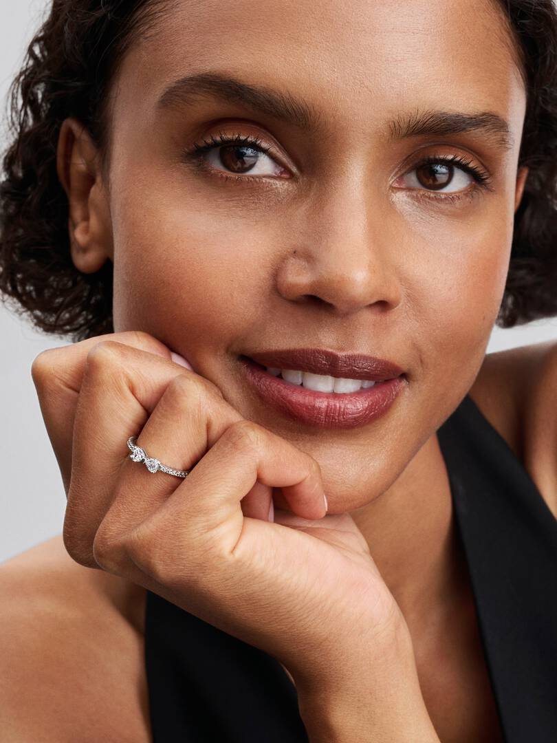 Anello Pandora Fiocco scintillante 193510C02