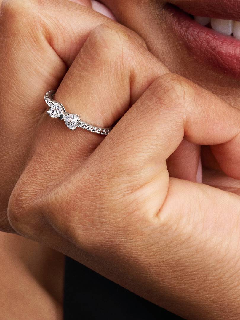 Anello Pandora Fiocco scintillante 193510C02