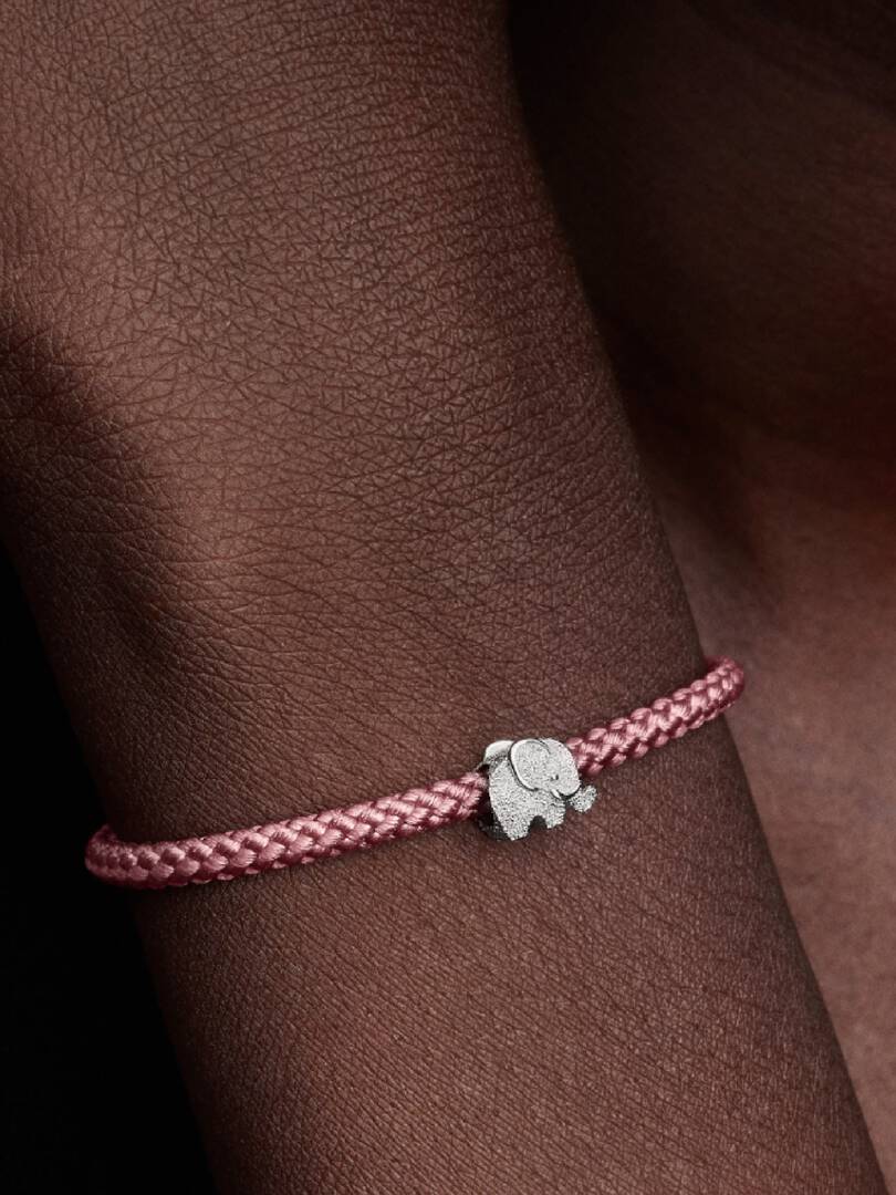 Pandora Mini Charm Elefante effetto diamantato 794528C00