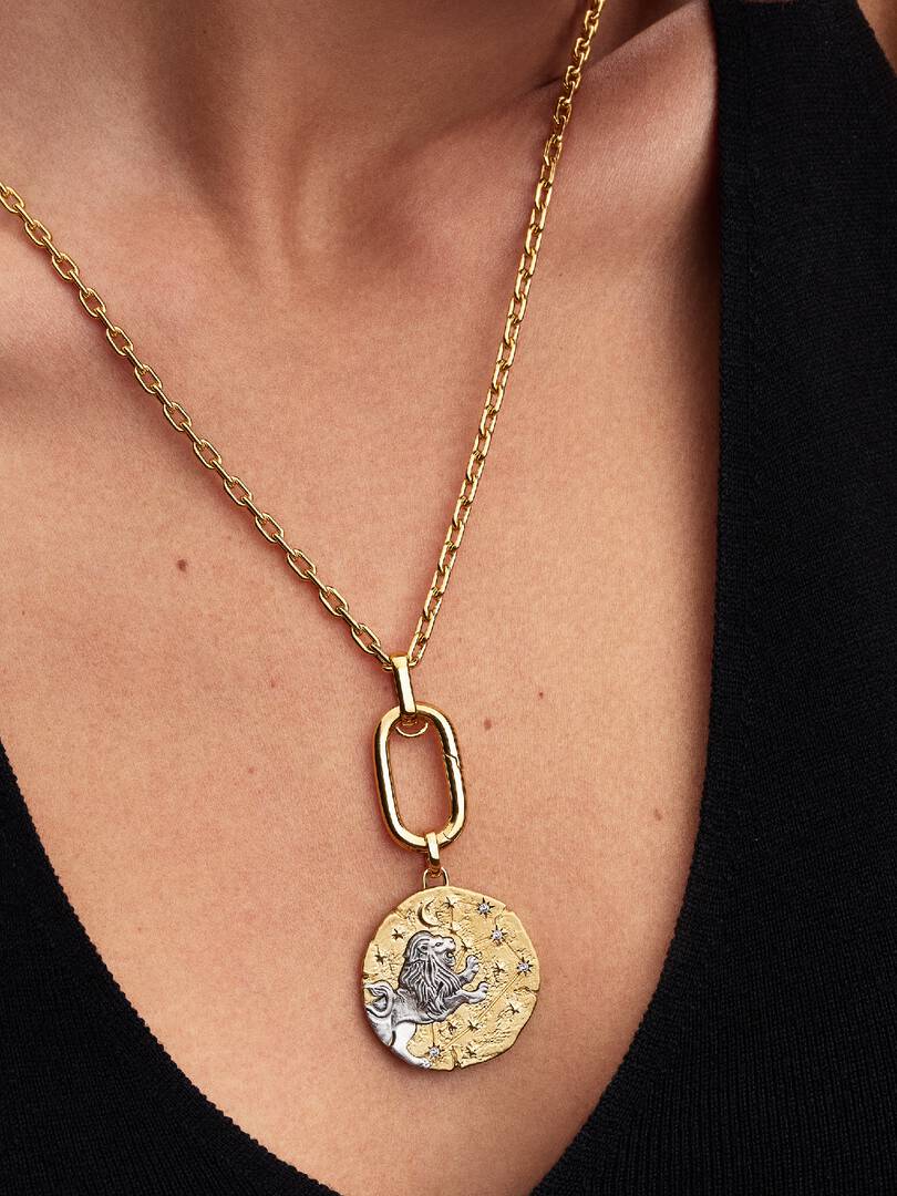 Charm Medallion XL Leone "Luceat Lux Tua"  764996C01