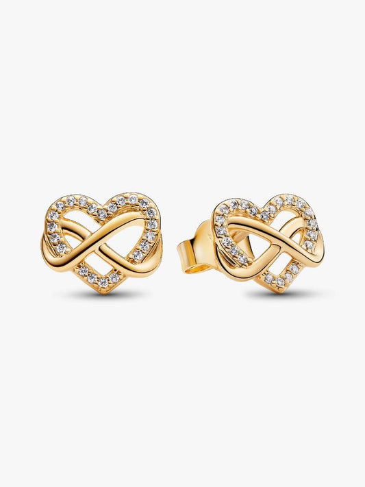 Orecchini Cuore Infinito Pietre Luminose 262667C01