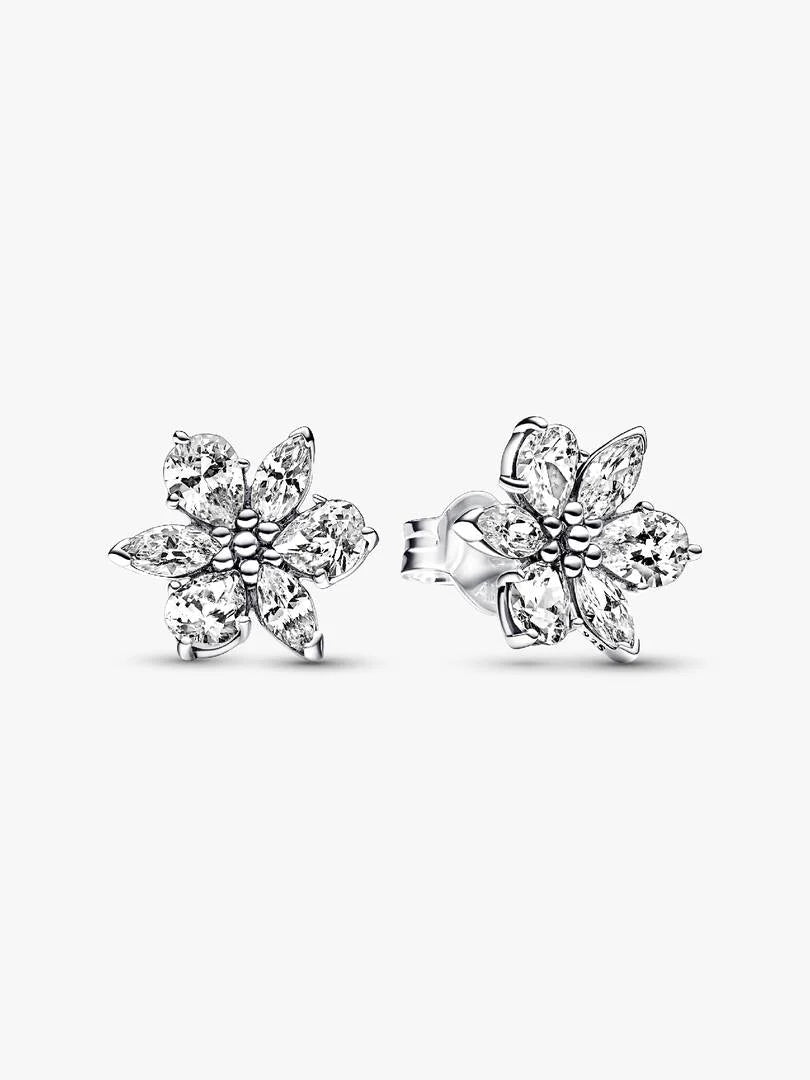 Pandora Orecchini Herbarium Fiori Luminosi con Sfere 292633C01