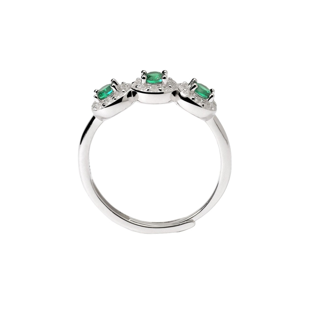 Mabina Anello donna argento 925 Milanesienne 523369