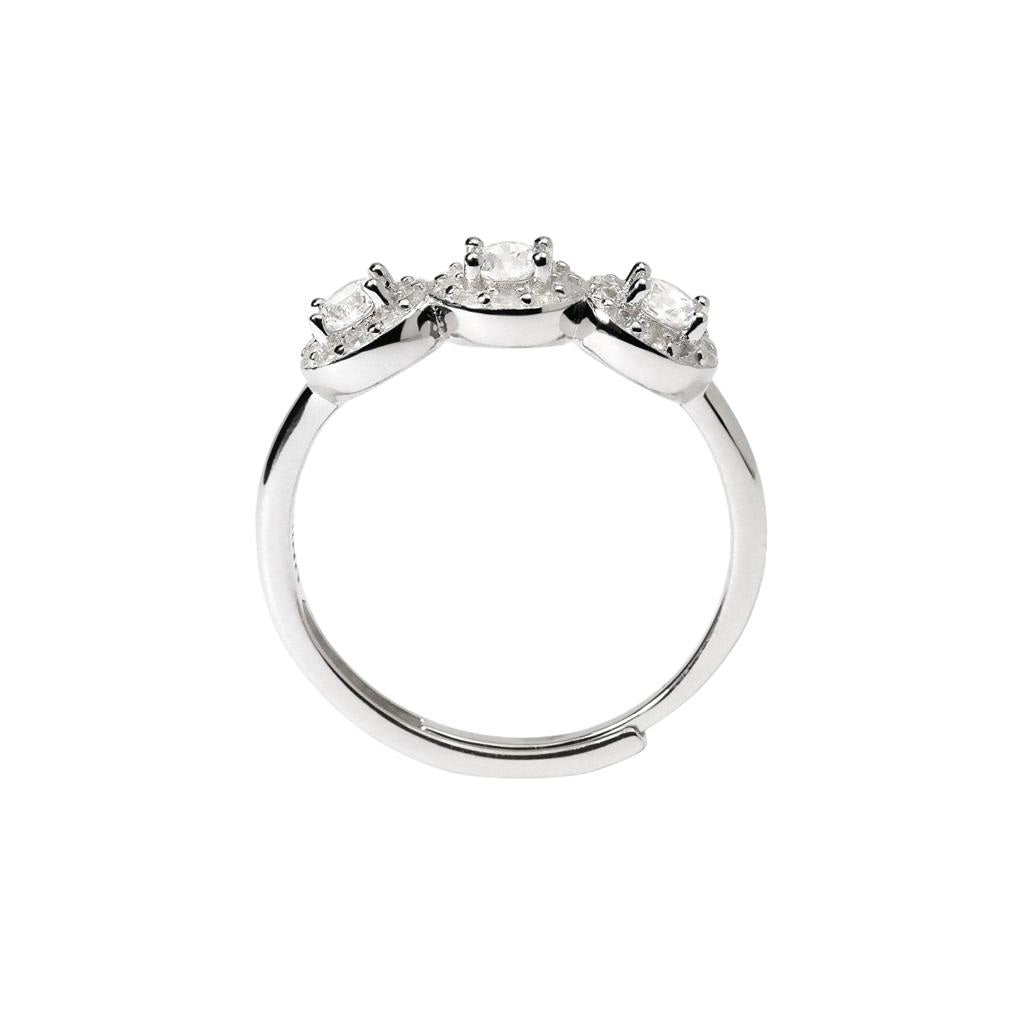 Mabina Anello donna argento 925 Milanesienne 523368