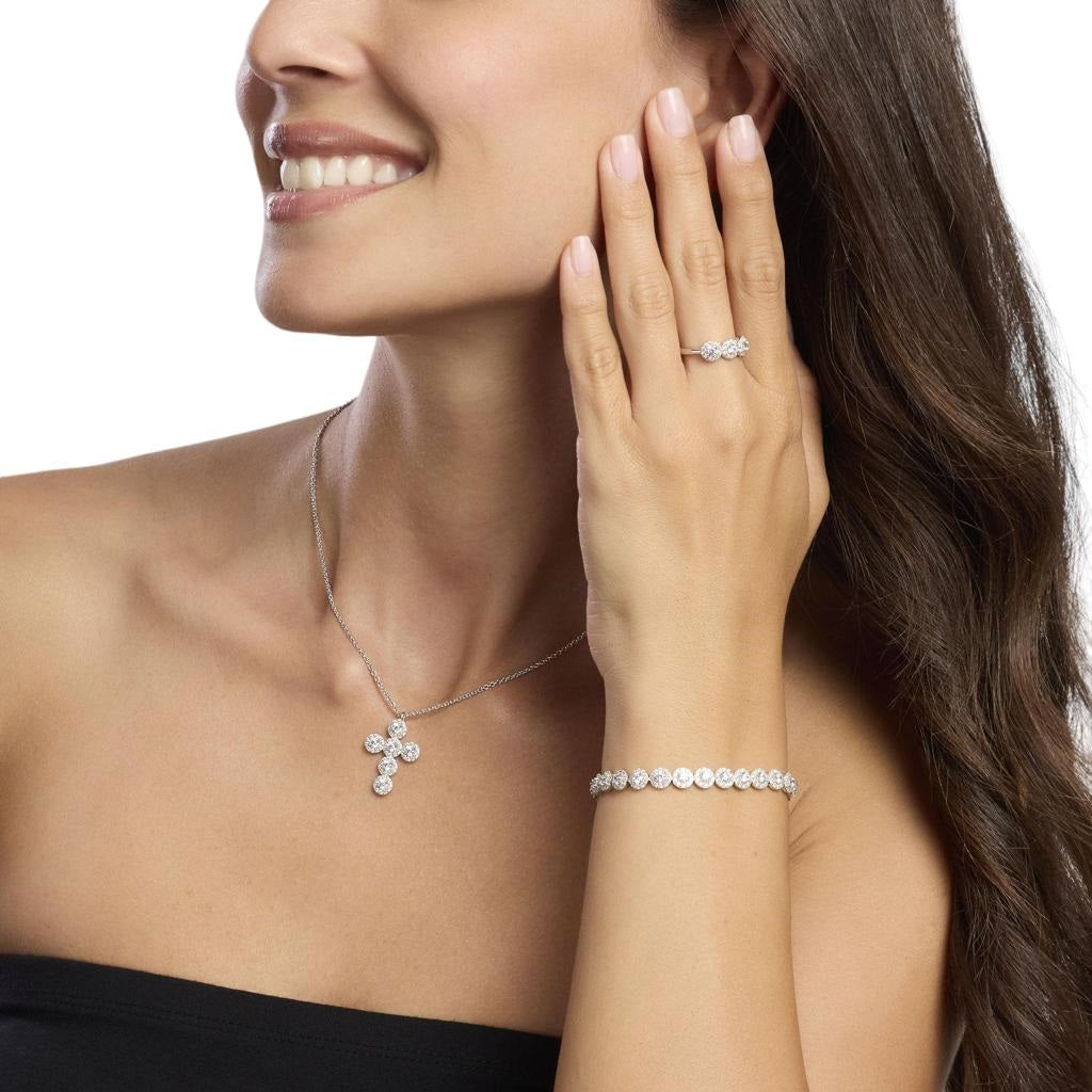Mabina Anello donna argento 925 Milanesienne 523368
