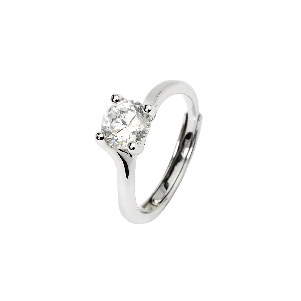 Mabina Anello donna argento 925 Solitaire 523399