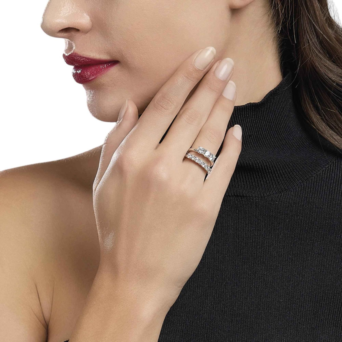 Mabina Anello donna argento 925 Seventies 523185