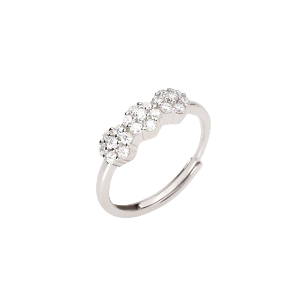 Mabina Anello donna argento 925 Fior fiore 523416