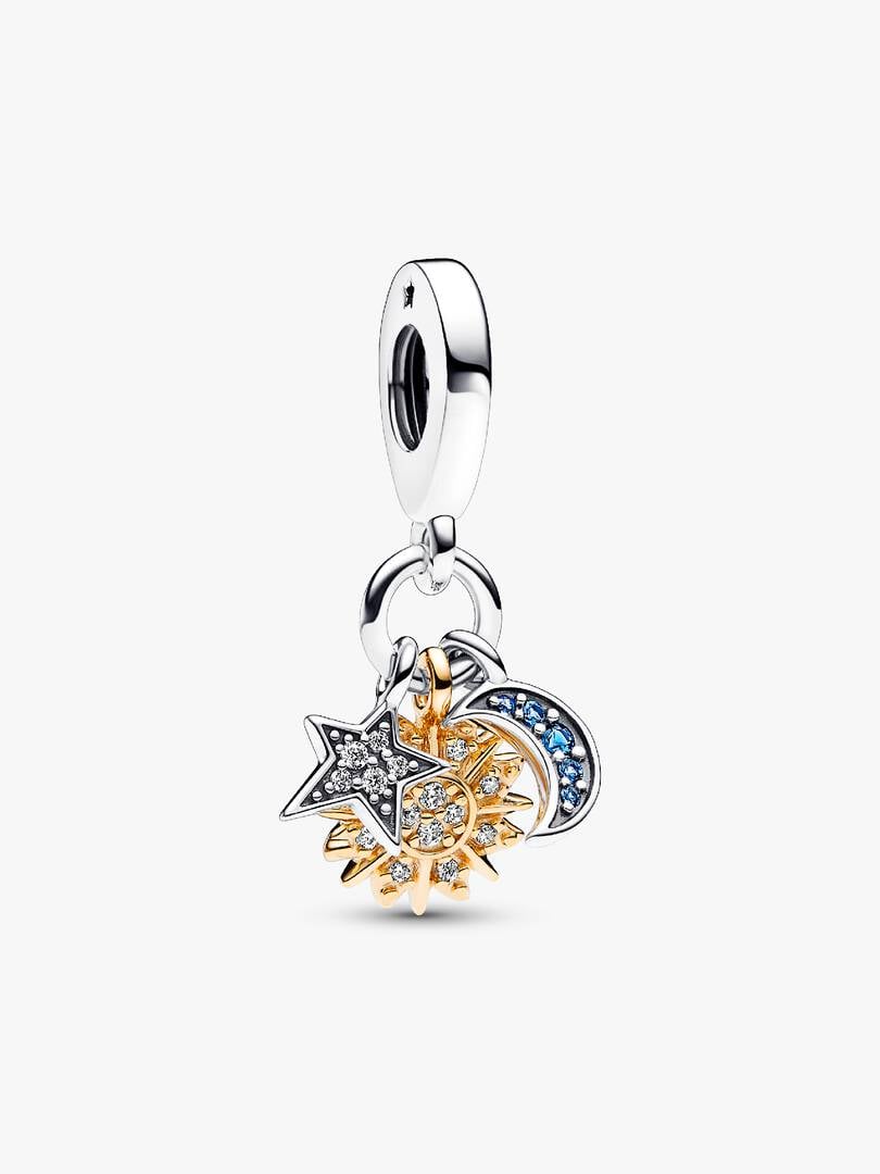 Pandora Charm Pendente Stella, Sole e Luna 762676C01