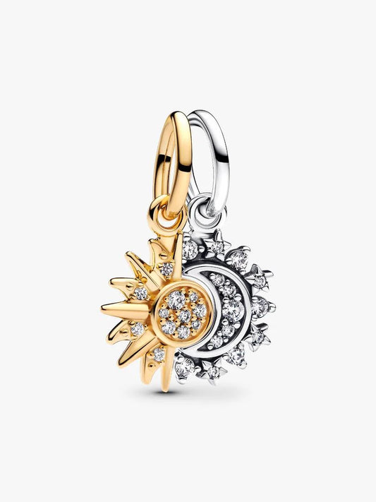 Pandora Charm Pendente Sole e Luna Divisibile 763585C01