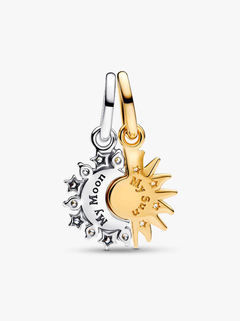 Pandora Charm Pendente Sole e Luna Divisibile 763585C01