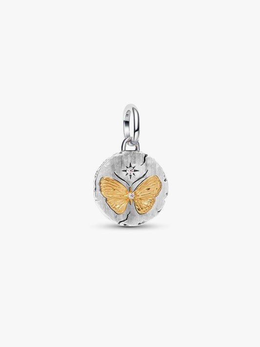Charm Medallion Farfalla "Somniare Aude" 764803C01