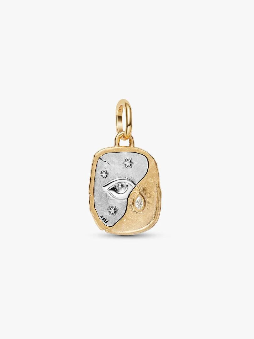 Charm Medallion Occhio "Nosce Te Ipsum" 764808C01