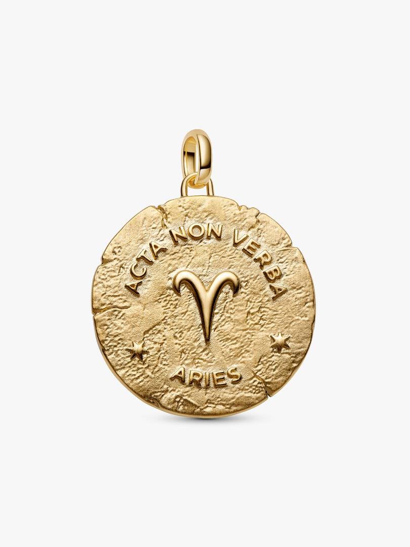 Charm Medallion XL Ariete "Acta Non Verba" 764997C01