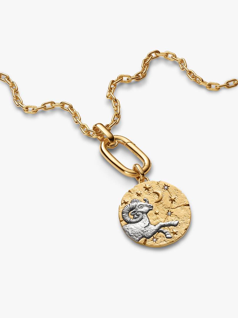 Charm Medallion XL Ariete "Acta Non Verba" 764997C01