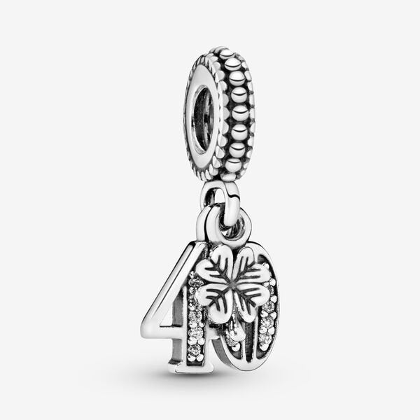 Pandora Charm pendente 40° compleanno 791288CZ