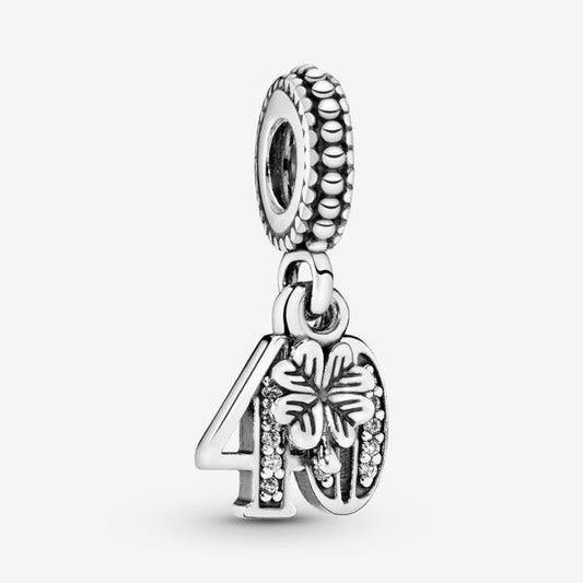 Pandora Charm pendente 40° compleanno 791288CZ