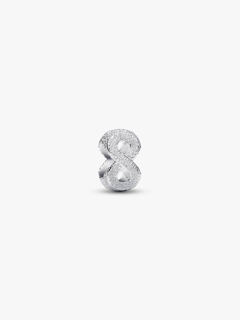 Pandora Mini Charm Infinito effetto diamantato 794523C00