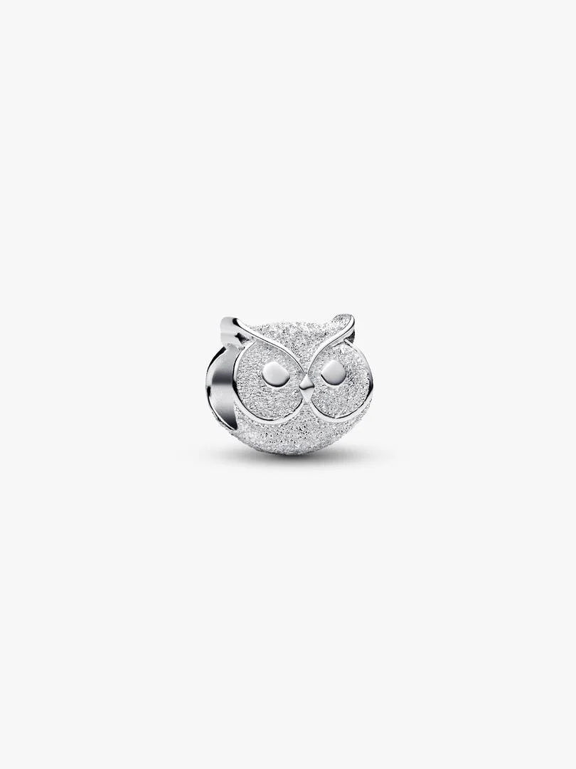 Pandora Mini Charm Gufo effetto diamantato 794525C00