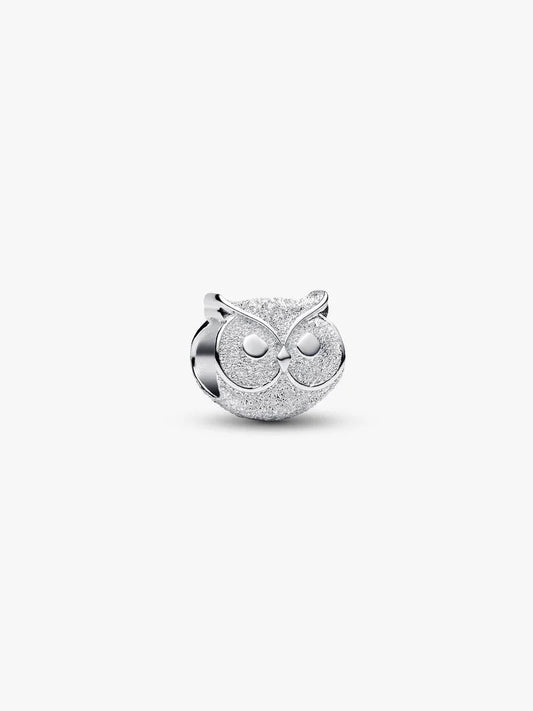 Pandora Mini Charm Gufo effetto diamantato 794525C00