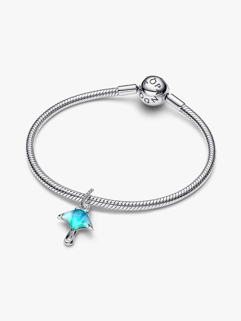 Pandora Charm Pendente Manta Vetro di Murano 794685C01