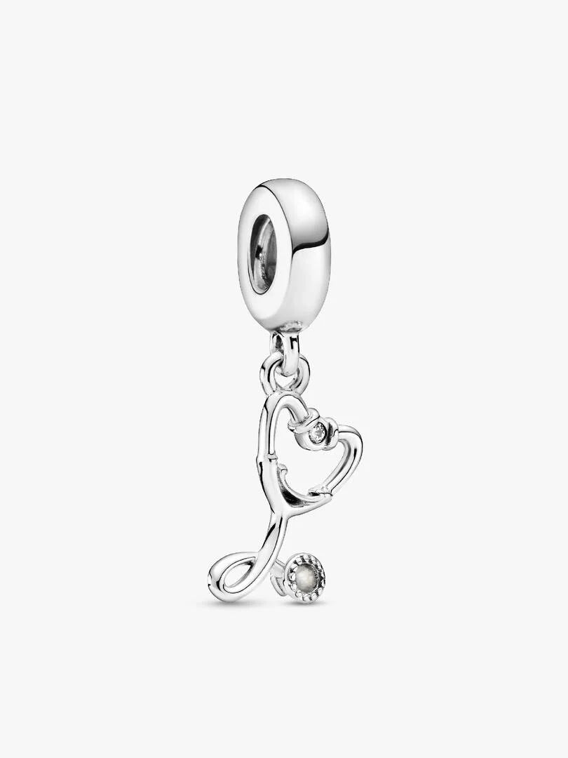 Pandora Charm Pendente Stetoscopio Cuore 799072C01
