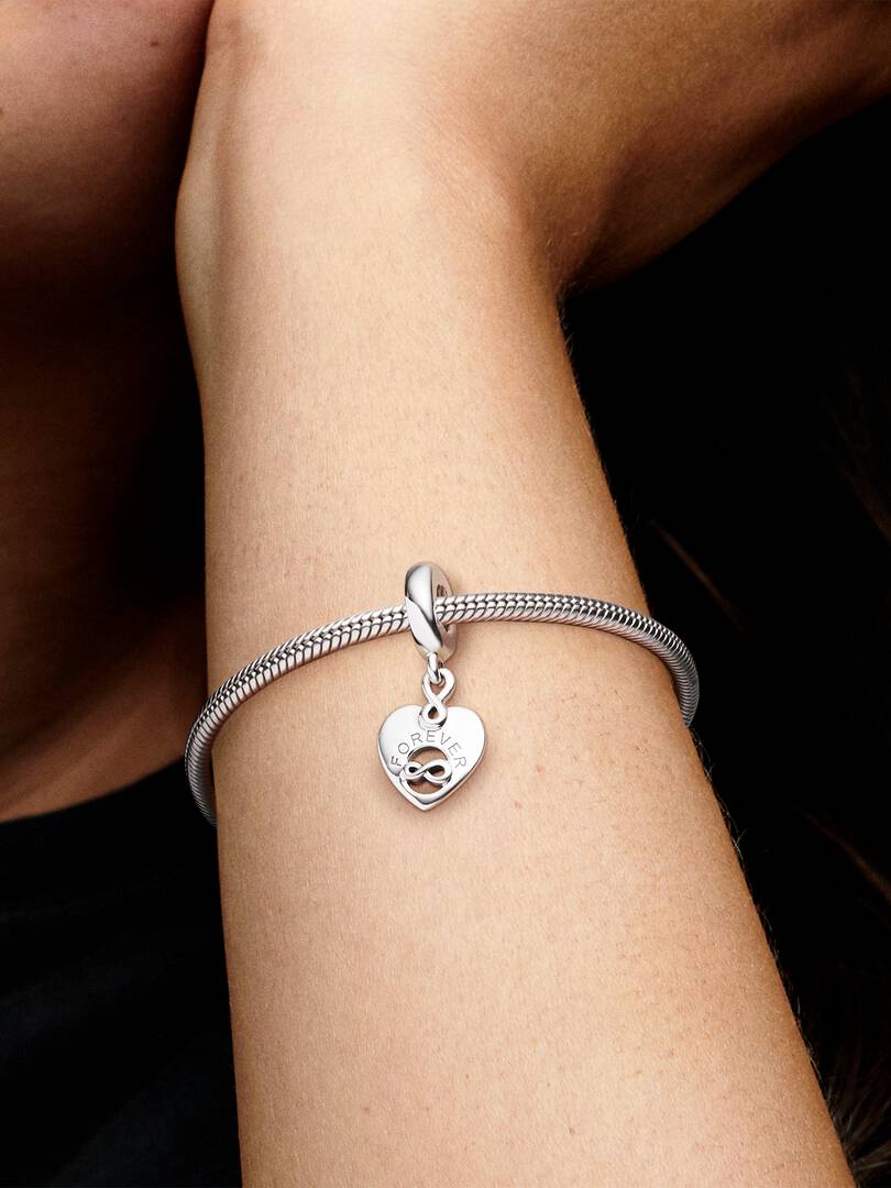 Pandora Charm Pendente Cuore Amici per Sempre 799294C01