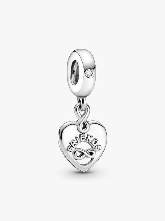 Pandora Charm Pendente Cuore Amici per Sempre 799294C01