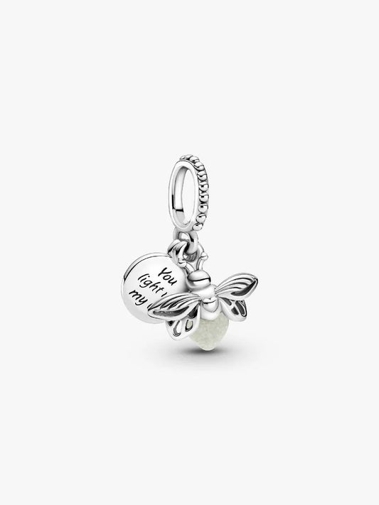 Pandora Charm Pendente Lucciola che si Illumina al Buio 799352C01