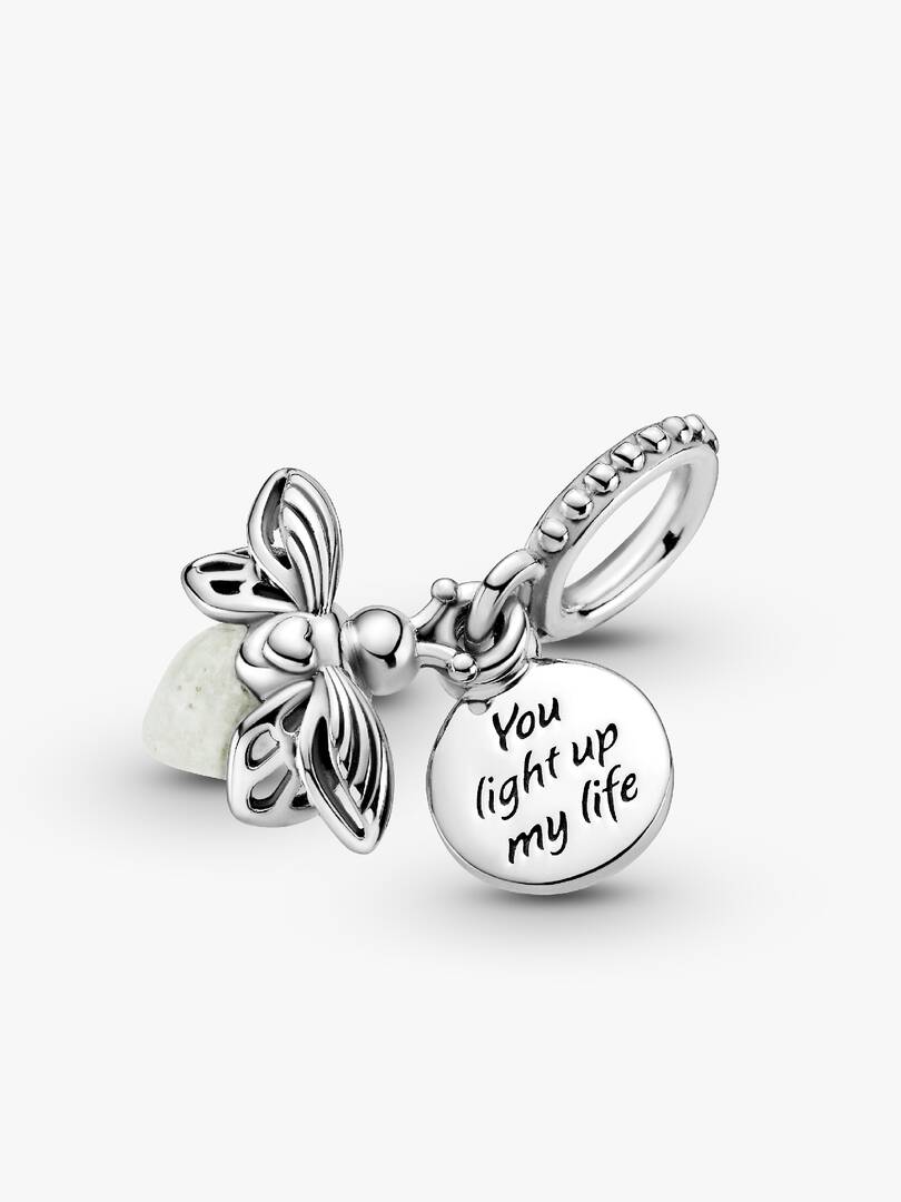 Pandora Charm Pendente Lucciola che si Illumina al Buio 799352C01