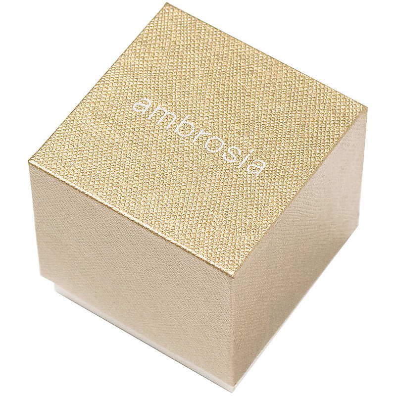 Collana Ambrosia Quadrifoglio Oro Zirconi AGZ312