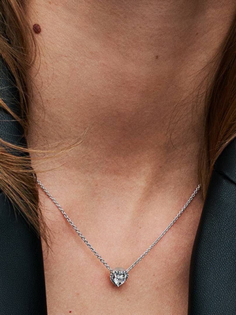 Pandora Collana Cuore in Rilievo 398425C01