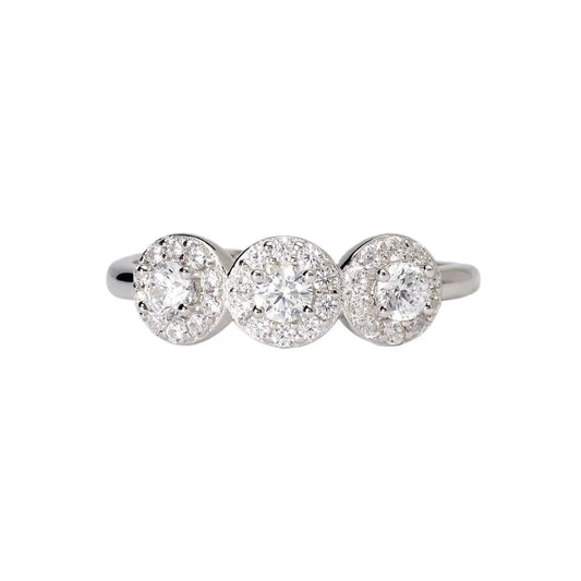 Mabina Anello donna argento 925 Milanesienne 523368