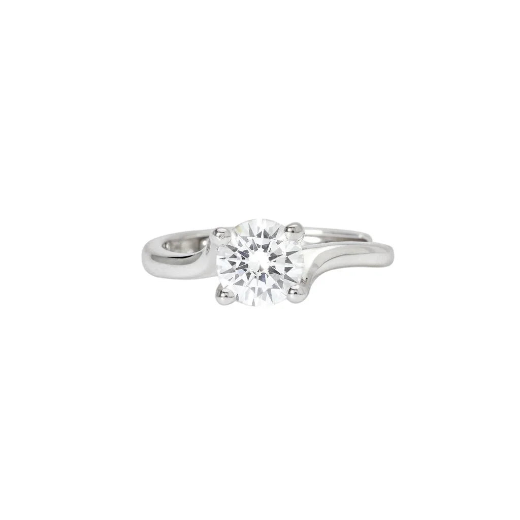 Mabina Anello donna argento 925 Solitaire 523399