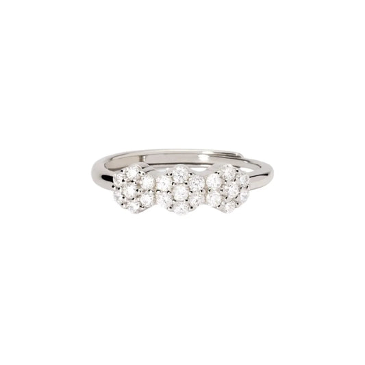 Mabina Anello donna argento 925 Fior fiore 523416