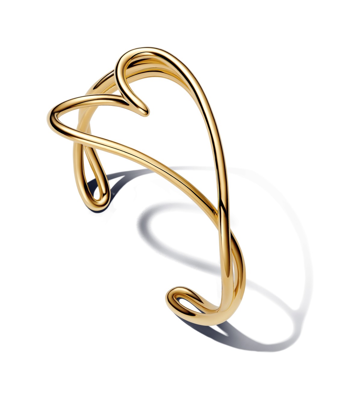 Bracciale Pandora Aperto Cuore Linea Sinuosa 563808C00