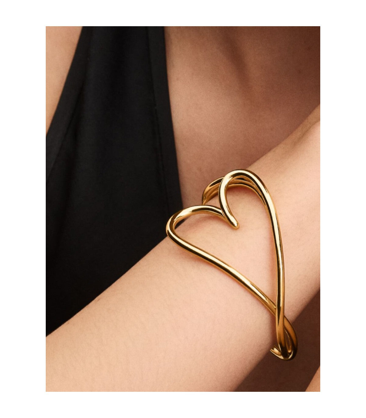 Bracciale Pandora Aperto Cuore Linea Sinuosa 563808C00