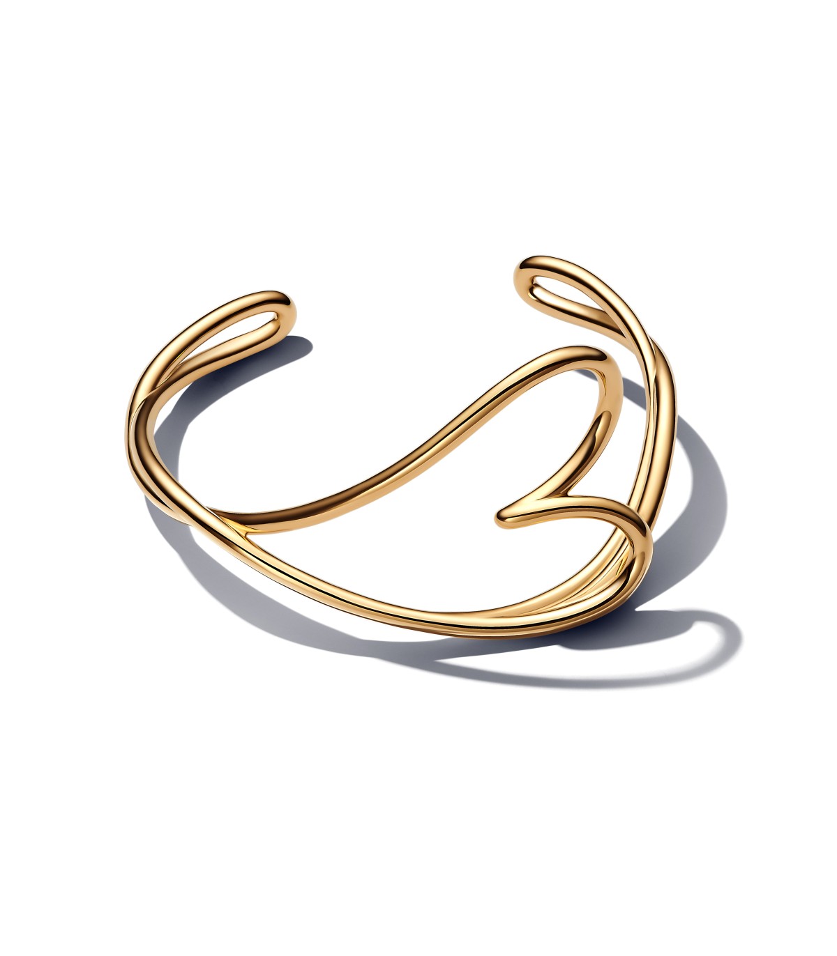Bracciale Pandora Aperto Cuore Linea Sinuosa 563808C00