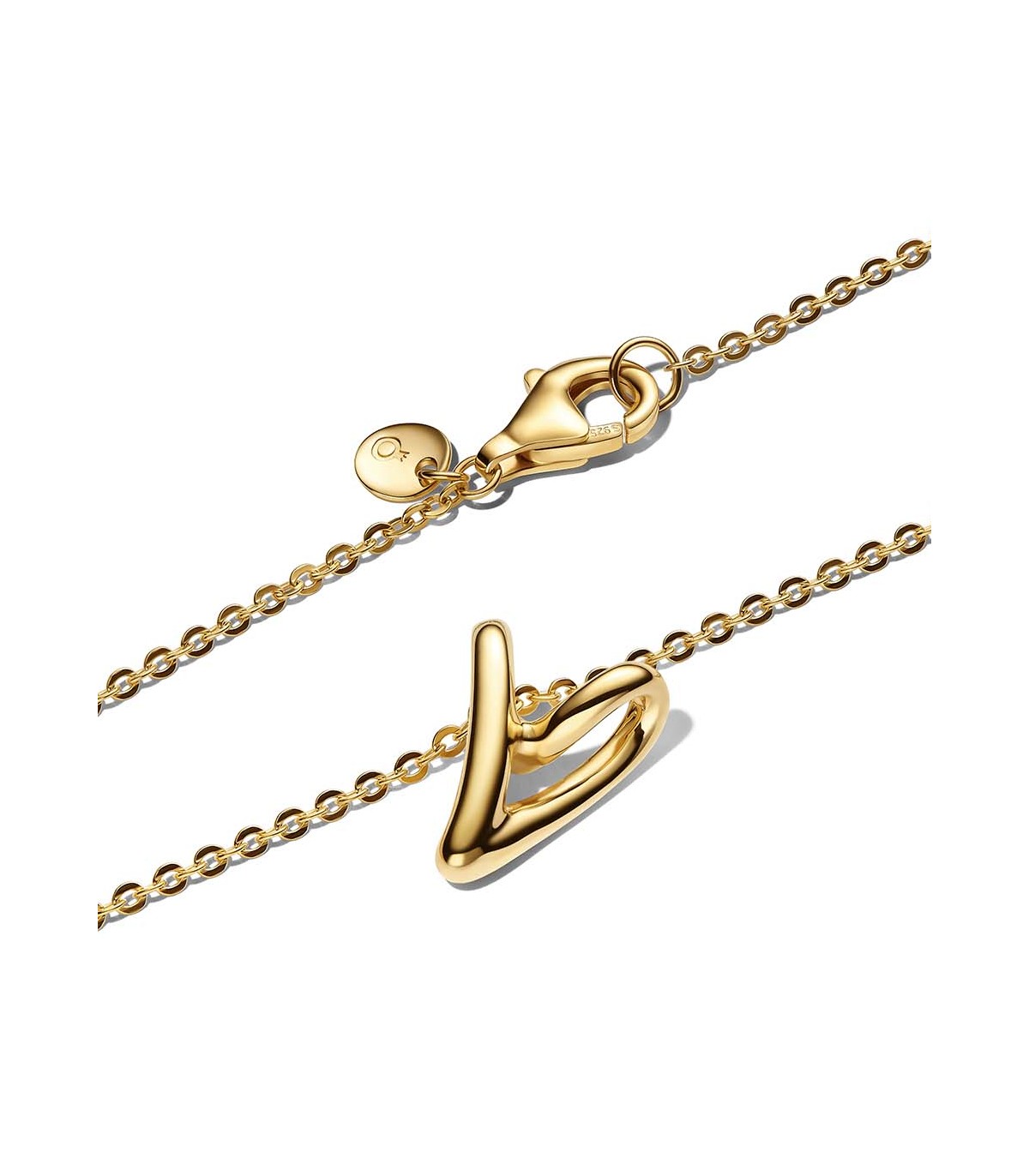 Collana Pandora Cuore Piccolo Linea Sinuosa 364360C00-45