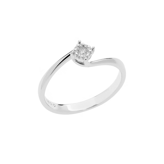 Anello Comete in Oro Rose di Diamanti ANB2645